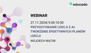 szkolenie otwarte - Przygotowanie Lekcji z AI: Tworzenie Efektywnych Planów Lekcji